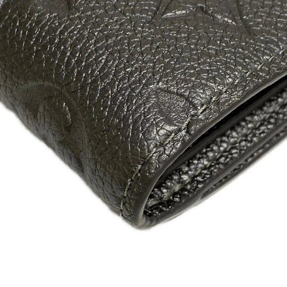 Auth LOUIS VUITTON Portefeuille Lisa M12536 Gunmetal Monogram Empreinte - - Picture 6 of 12